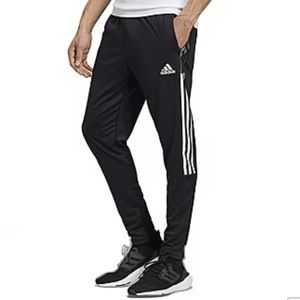 Adidas Tiro Mens Straight Track Pant Black & White SZ M
